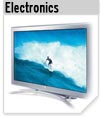 Top Name Brands, TV's VCR's DVD's, Game Consoles, Boom Boxes, camcorders, cameras, vacuums, microwaves, computer items. Names such as Sony, Panasonic, Sharp, Toshiba, JVC, GE, Hoover, Eureka and more. Electronics Liquidations by the Truckload or by the Pallet.  Electronics Closeouts. Mixed Electronics.